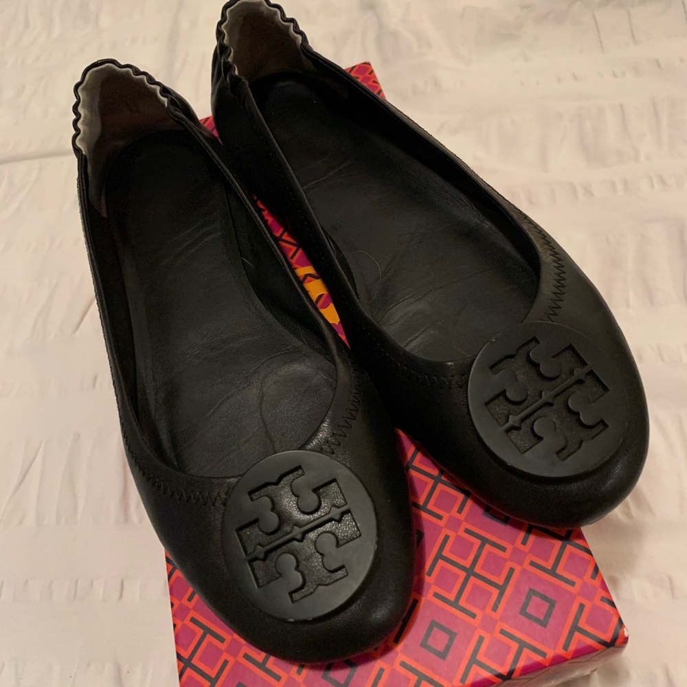 Tory Burch Minnie Travel Ballet with Logo